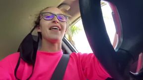 NEW Public Flashing and Masturbation Video! Ginger Banks