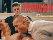 Hoss Kado Sneakily Jerked Off Under Dinner Table, Then Takes Roommates Dick - Honeyguide Pt 2