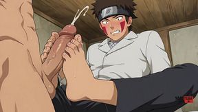 Naruto Yaoi Kiba Raw nasty cosplay anime cum dump gangbanged bareback hentai