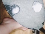 Lizzy spits on shoes
