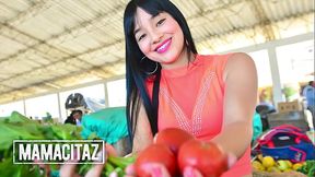 Bubble Butt Colombiana (Sofia Galindo) Stretched Out In Her Tight Twat By Fat Cock - CARNE DEL MERCADO