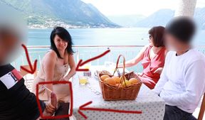 JERKED OFF A HOT COCK IN A RESTAURANT