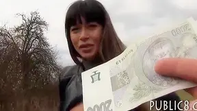 Euro Beauty Taken Hard by Hung Japanese Stranger in Forest Encounter
