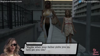 Pandora's Box #23: Horny teen sucks stranger's big black cock (HD gameplay)