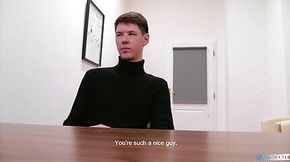 Amateur petite Twink Gets Barebacked In The Back Of The Office