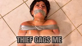 thief gagged me to rob - FULL HD