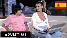 Milf Pristine Edge Is Kept Up All Night By Stepsons Desire To Fuck - Spanish Subtitles