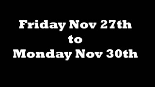 Black Friday: Another Reason to be Thankful