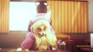 Furry Hentai Yiff - Cat uses Dildos and fuck a fox