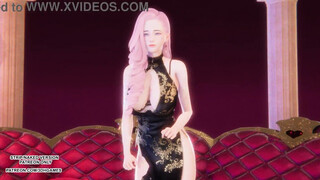 [MMD] HYOLYN - One Way Love Seraphine Stellar Kpop Dance League Of Legends Uncensored Anime porn