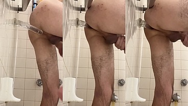 BottomSub - fucked in the ass while showering