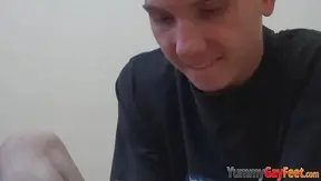 Obsessed With Feet? Watch Him Devour Every Detail Then Jerk Off Hard – HD Kink