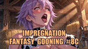 Impregnation Fantasy Gooning #8C: Fertility Goddess Breeding Trance (Animated, Music)