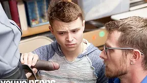 Interracial Heat - Drake Magnum & Austin Xander Take On Alex Killian - Young Perps