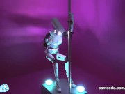 CamSoda - Sex Robot cam girl twerks and orgasms