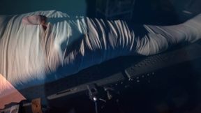 medical play fun, mummification, needle cbt and electro