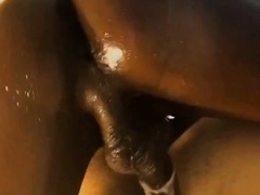Foxy 3D Superwoman bounces up and down on a cock
