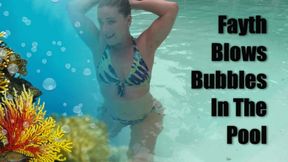 Underwater Bubble Blowing - MP4