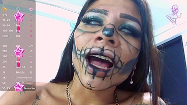 TS Angelique Monroe - Webcam show from October 26, 2024