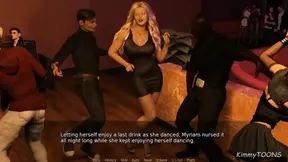 Kimmy's public elevator quickie with a BBC