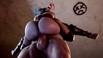 Arlequina fudendo gostoso