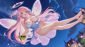 Ultra Shy 19 Year Old Virgin Fairy Gets Gently Fucked While Levitating by the Sorcerer Prince - AI ANIMATION