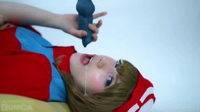 May Takes Houndoom in Anal Amateur Teen Blowjob