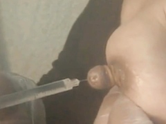 BDSM nipple play with needles from Japan