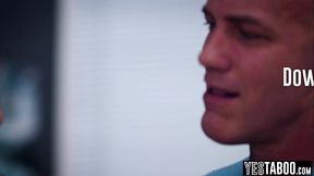 Mature teacher hunk fucks Latina teen girlfriend after class