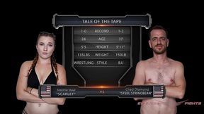 stephie staar vs chad diamond mixed wrestling