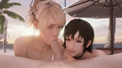 Hentai Double blowjob