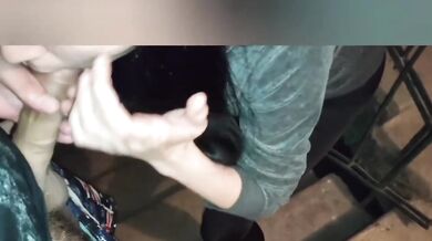 Sloppy Public Blowjob Double Gushing Treason Friend Leggings Leak