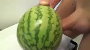 Watermelon fuck