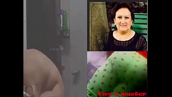 Espiando a mi t&iacute_a mientras se seca su cuerpo rico