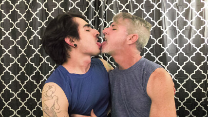 Hot Gay Kissing With Johnny & Richard