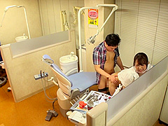 Japanese dentist risky sex at work with Nao Kiritani