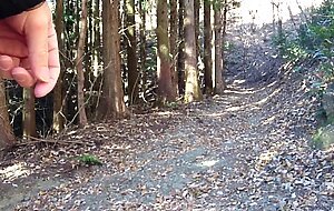 Masturbation and peeing with my clothes off in the farthest forest.