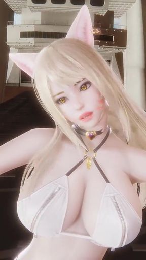 Must-see moment from &quot;MMD Unis - Curious Ahri Akali Seraphine Hot Kpop Dance League of Legends Uncensored Hentai&quot;