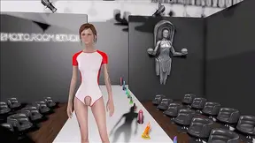 Brunette Wasteland Beauty Tempts Fate in Sultry Anime Encounter