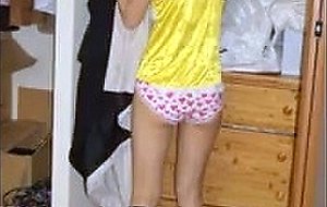 Cute chinese girl solo