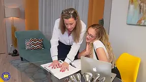 Naughy Mature Tutoring Desiree In A Very Special Way - Eva Jayne