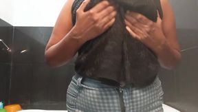 She She Plays Her Excited Pussy Well Her Well Excited