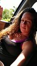 Selfie Pulling my panties and shorts to the side and flashing my small tight pink pussy in truck with uber driver