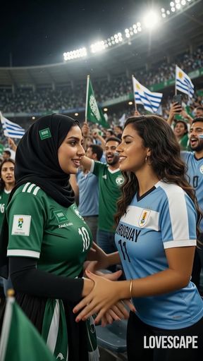 Scissoring lesbian Arabs finger each other while showing off big tits