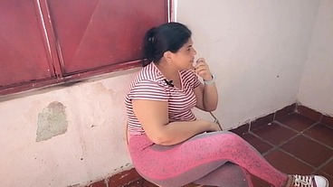 I fuck my wife's friend and leave her pussy full of milk while my wife waits for me at home