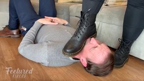 I love seeing how pathetic you look when I dominate you with my boots (Full HD 1080p MP4)