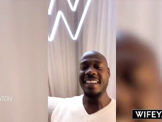 WIFEY Consummate Wife Leah Layz Takes The Huge Shlong That babe’s Ever Seen, Spouse Approves