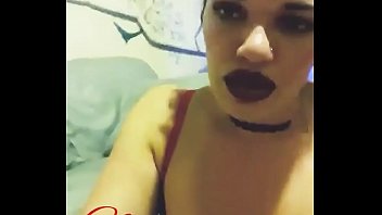 Smoking Blowjob red lingerie