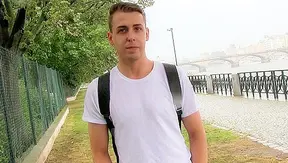 Hungry Young Stud Gags on Massive Load After Fiery Anal Ride – XXX Gay