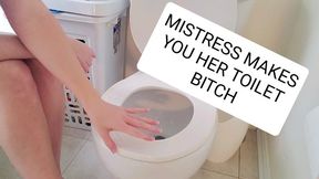 Making you my Toilet Slave Beta Humiliation